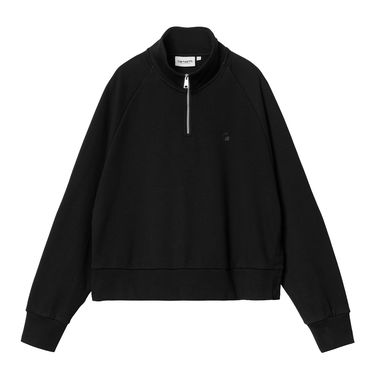 Mikina Carhartt WIP Colburn High Neck Sweatshirt Čierna | I033833_9, 4