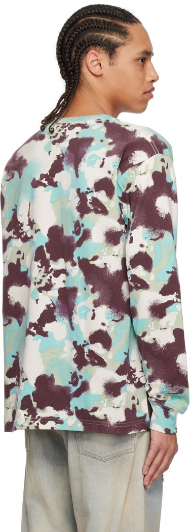 Sveter BAPE A Bathing Ape Map Camo Long Sleeve T-Shirt Rôznofarebný | 001LTL301001M, 2