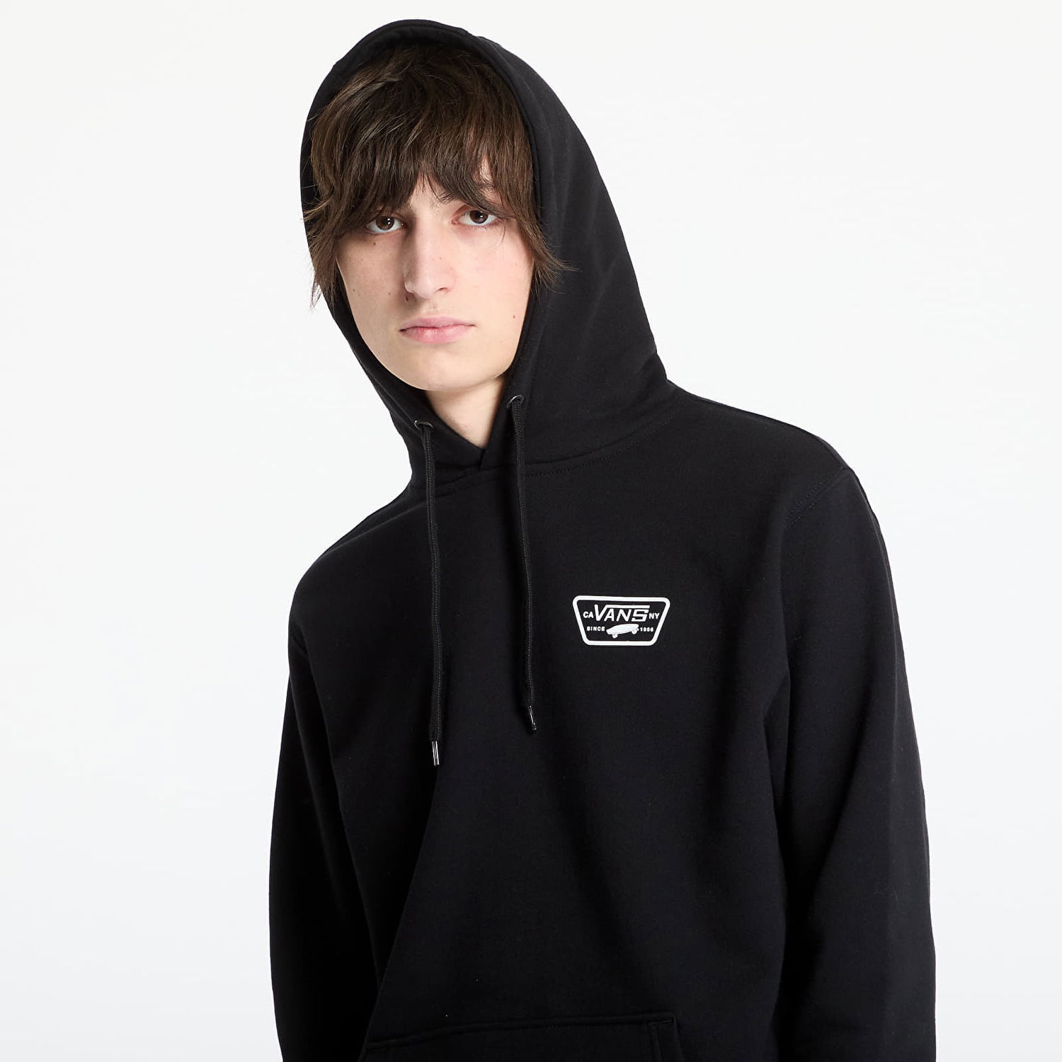 Mikina Vans Full Patch Pullover Hoodie Čierna | VN000HNZBLK1, 1