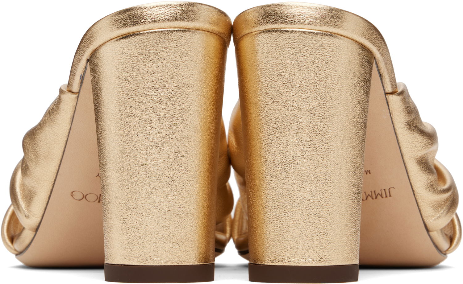 Doplnky Jimmy Choo Jimmy Choo Avenue 85 Heeled Mules Metalická | AVENUE 85, 1