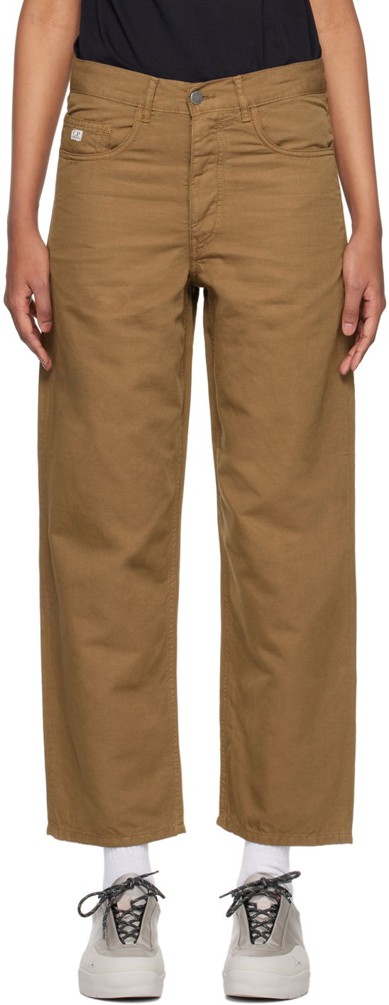 Cargo nohavice C.P. Company Five-Pocket Trousers Hnedá | 14CMPA356A-006273G, 0