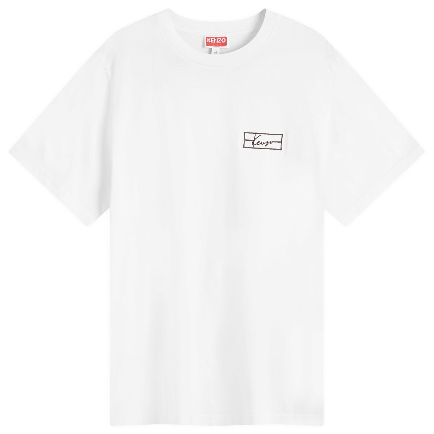 Tričko KENZO Slim Fit Embroidered T-Shirt Biela | FF55TS5254SO-02, 0