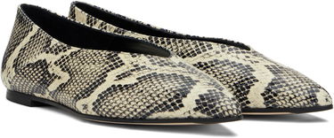Starostlivosť o obuv Aeyde Aeyde Moa Leather Ballerina Flats Béžová | A11-FL-MOAP8MFL-223-100-043, 3