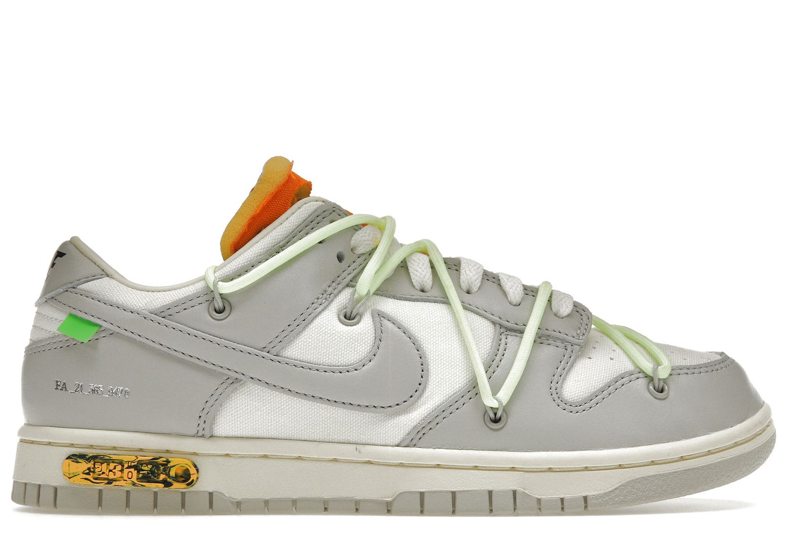 Dunk Low Off-White Lot 43