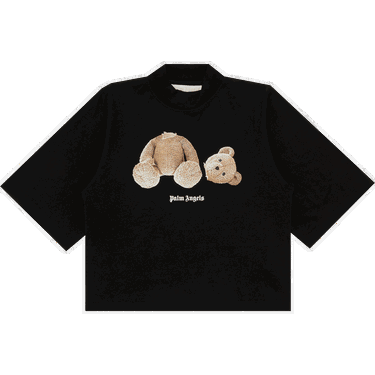 Tričko Palm Angels Bear Cropped Tee Čierna | PWAA020C99JER0011060, 0