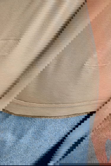 Tričko Rick Owens Rick Owens DRKSHDW Small Level T-Shirt Béžová | DS02E7208.RN, 3