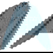 Daily Paper Women's Relaxed Fit Cropped Denim Jacket