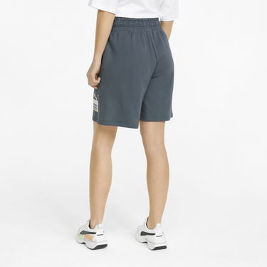 Šortky Puma Brand Love High Waist Longline Šedá | 534464-42, 1