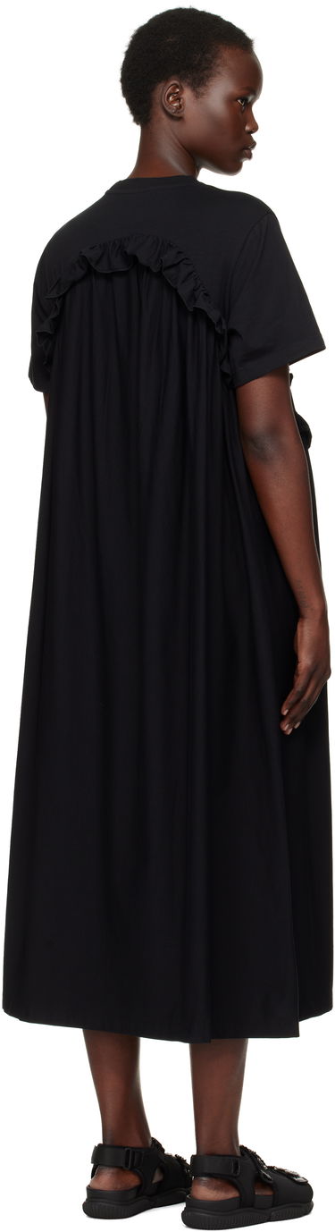 Šaty Cecilie Bahnsen Cecilie Bahnsen Alaine Ruffle Midi Dress Čierna | 4.24RTW10001 ALAINE DRESS, 2