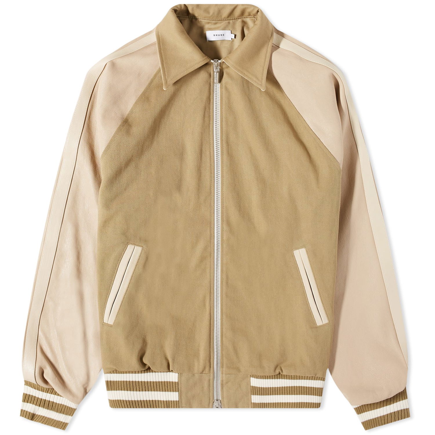 Bomber bunda Rhude Twill Boys Bomber Jacket Béžová | RHPS23JA068292690269, 0