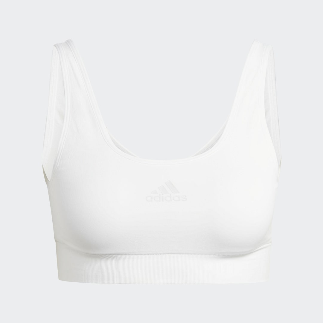 Seamless Micro-Stretch Scoop Lounge Bra