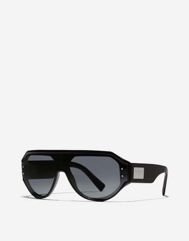 Slnečné okuliare Dolce & Gabbana Dolce & Gabbana DG Logo Plaque Sunglasses Čierna | VG448AVP16G9V000, 1