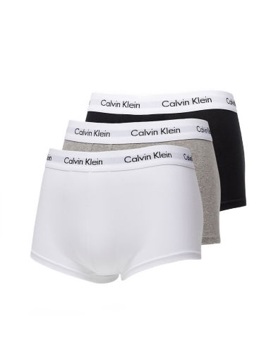 Spodná bielizeň a ponožky CALVIN KLEIN Low Rise Trunks 3 Pack Rôznofarebný | U2664G-998