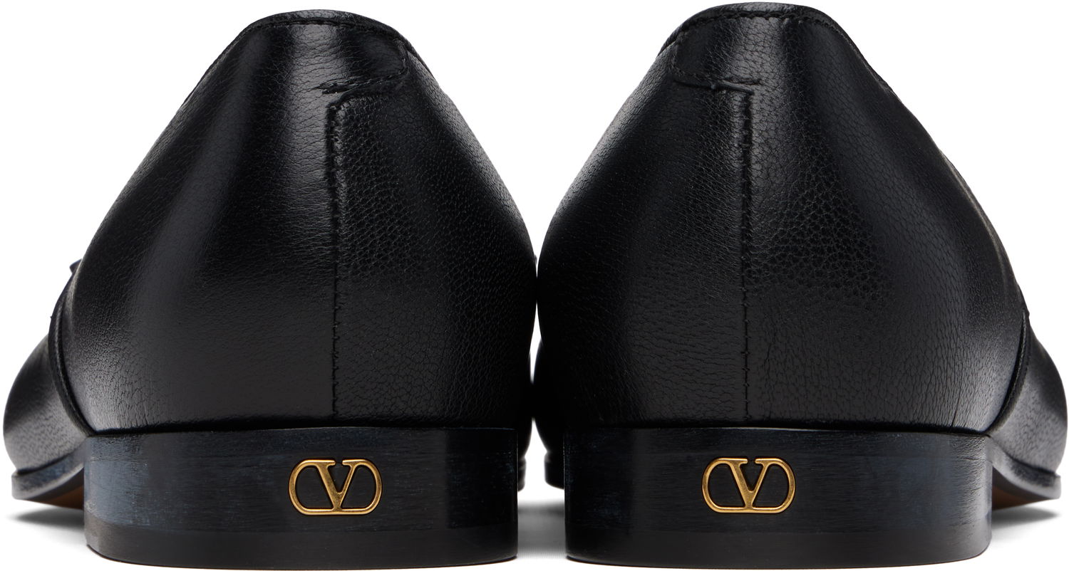 Starostlivosť o obuv Valentino Valentino Square Toe Tassel Loafers Čierna | 6Y0S0K15VMH0NO, 1