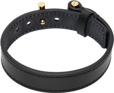 Náramok Tom Ford Tom Ford T Leather Bracelet Čierna | JM002-LCL008G, 1
