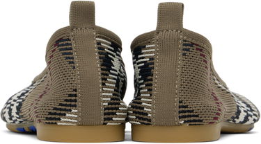 Šaty Burberry Burberry Check Ballerina Flats Hnedá | 8101054, 1