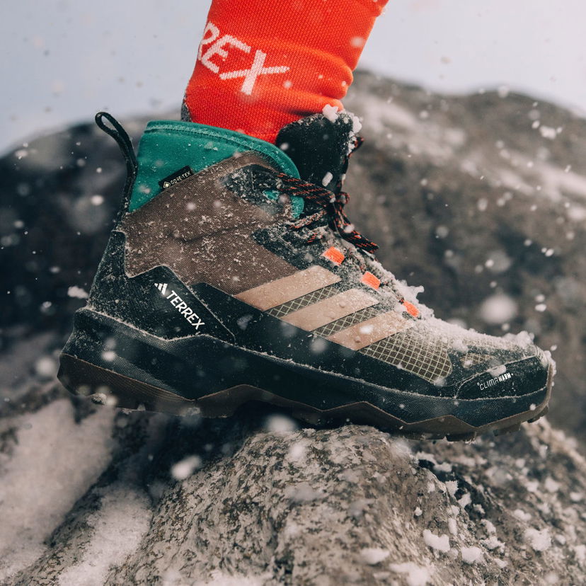 Tenisky a topánky adidas Performance Terrex Skychaser AX5 Mid GORE-TEX CLIMAWARM+ Hiking Boots Hnedá | JH7807