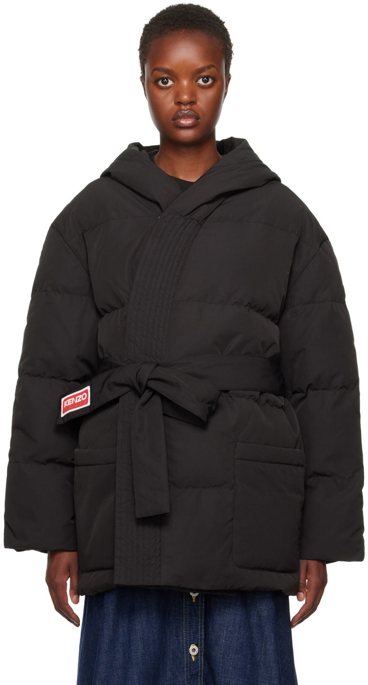 Bunda KENZO Paris Belted Down Jacket Čierna | FD62OU1159NE, 0