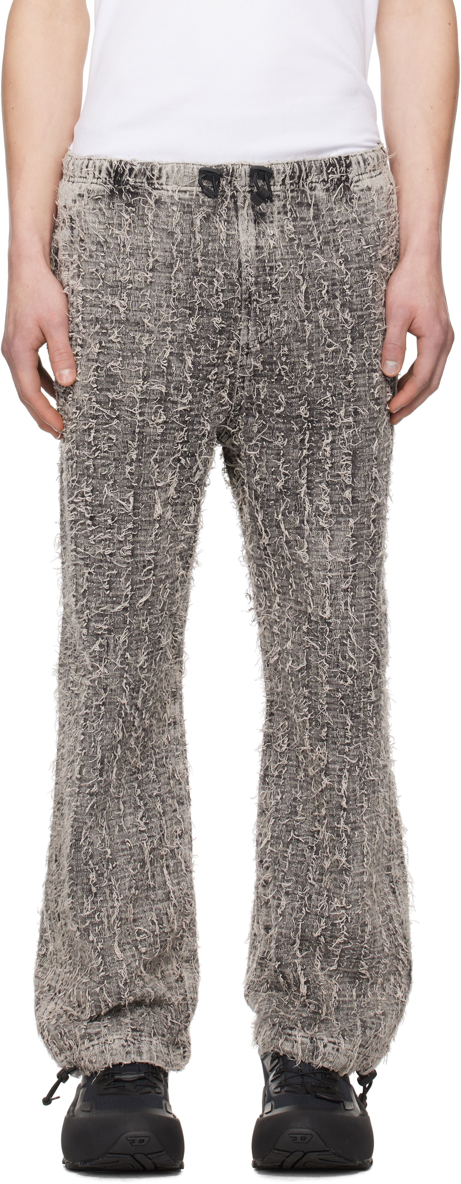 Tepláky Diesel Relaxed D-Martial Jeans Šedá | A16254-0ABCR-02, 0