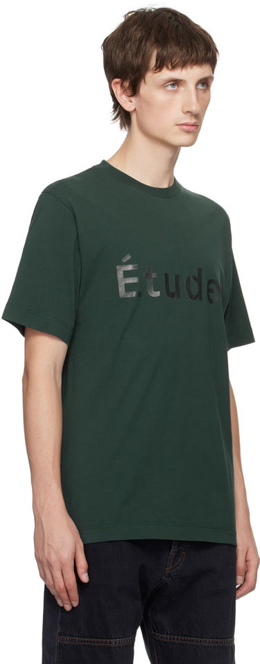 Tričko Études Wonder T-Shirt Zelené | H23MM112A01035, 1