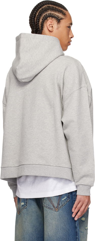 Mikina Palm Angels Palm Angels College Logo Hoodie Šedá | PMBB155S25FLE0010810, 1