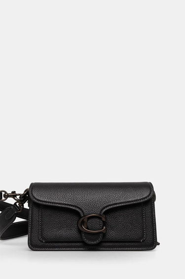 Taška cez rameno Coach Tabby Leather Shoulder Bag Čierna | CY201, 0