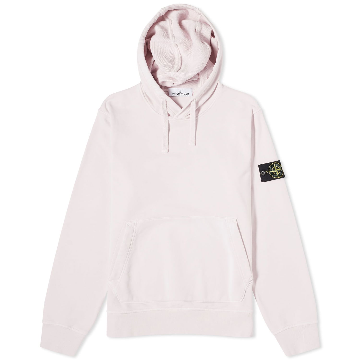 Mikina Stone Island Garment Dyed Popover Hoodie Ružová | 801564151-V0080, 0