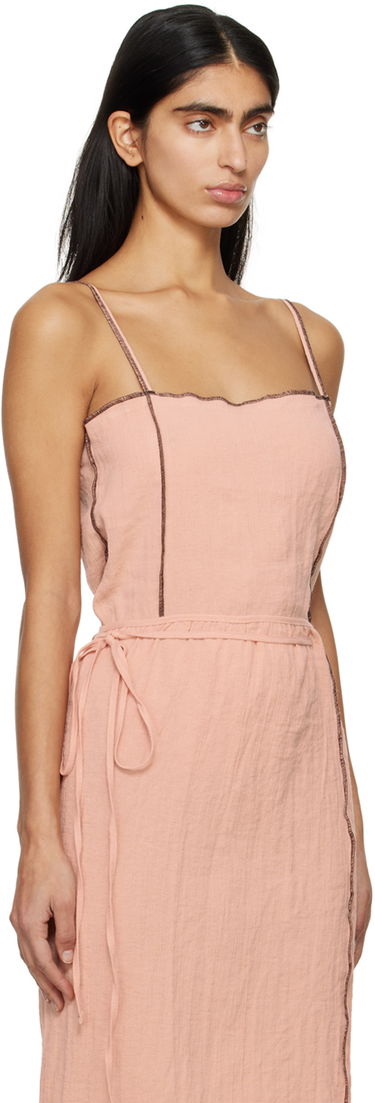 Šaty Baserange Baserange Shok Sleeveless Midi Dress Ružová | TOSKS-LC-SP24, 1