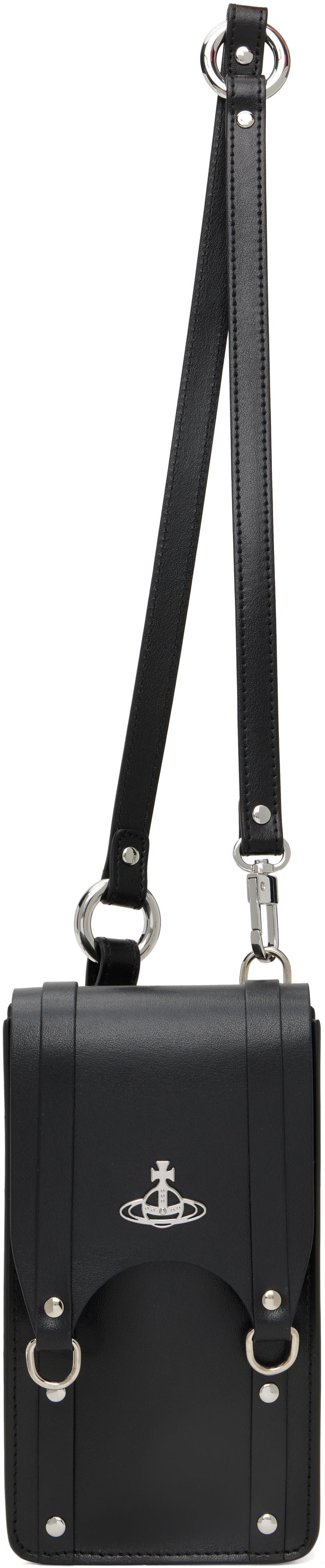 Taška cez rameno Vivienne Westwood Vivienne Westwood Mini Max Crossbody Bag Čierna | 5801000DU-L003T-, 0