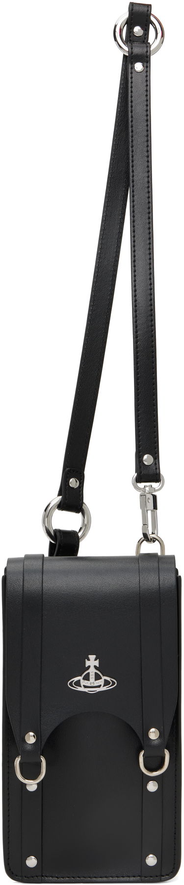 Taška cez rameno Vivienne Westwood Vivienne Westwood Mini Max Crossbody Bag Čierna | 5801000DU-L003T-, 0