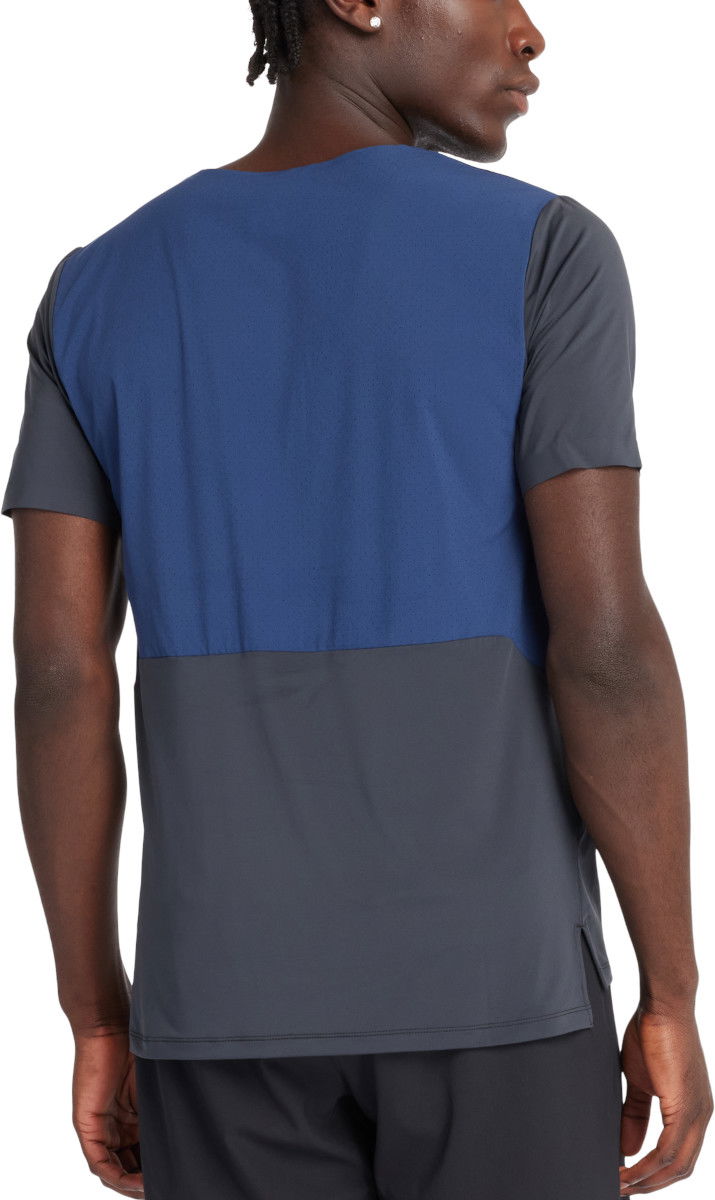 Tričko New Balance T-Shirt Race Day Šedá | mt43213-bk, 1