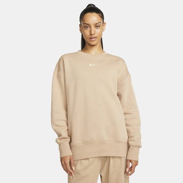 Mikina Nike Sportswear Phoenix Fleece Oversized Béžová | DQ5733-200, 0
