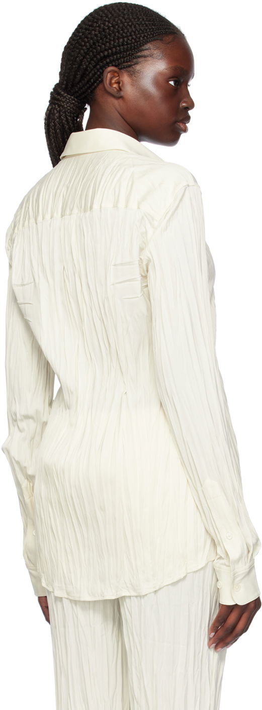 Helmut Lang Crushed Button-Down Shirt