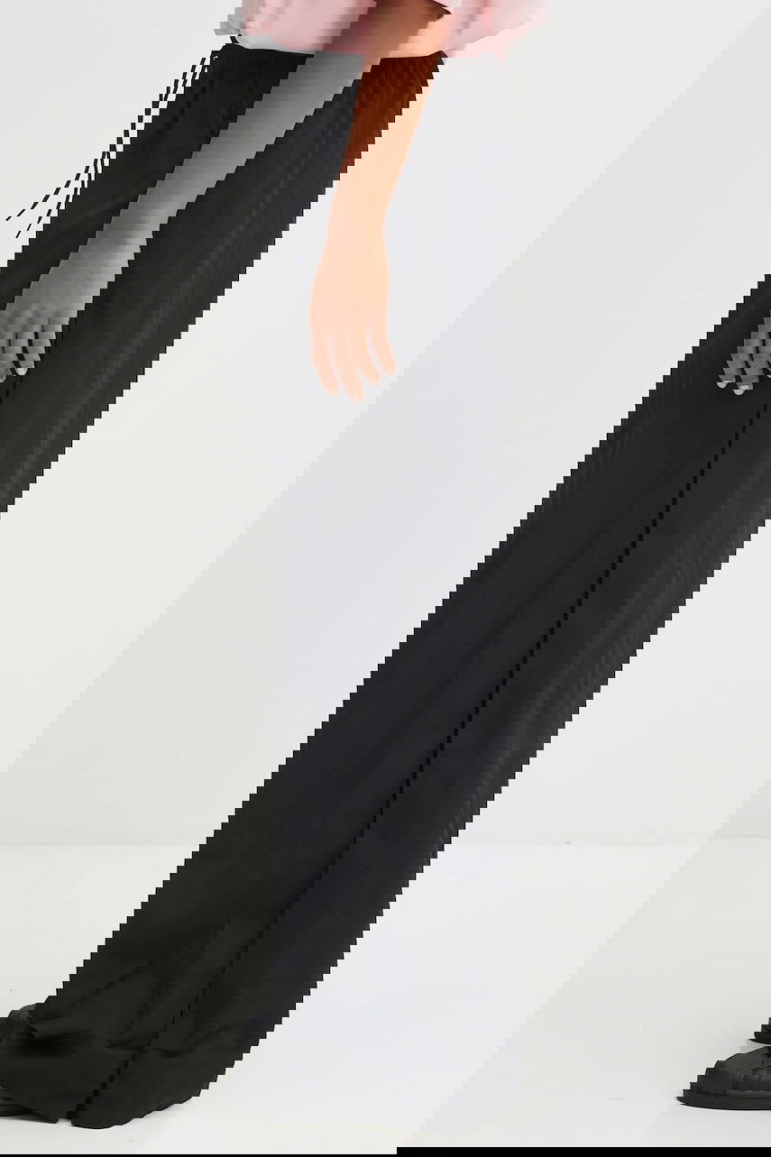 Nohavice Y-3 Y-3 High-Waisted Wide-Leg Nylon Pants Čierna | KC8369, 1