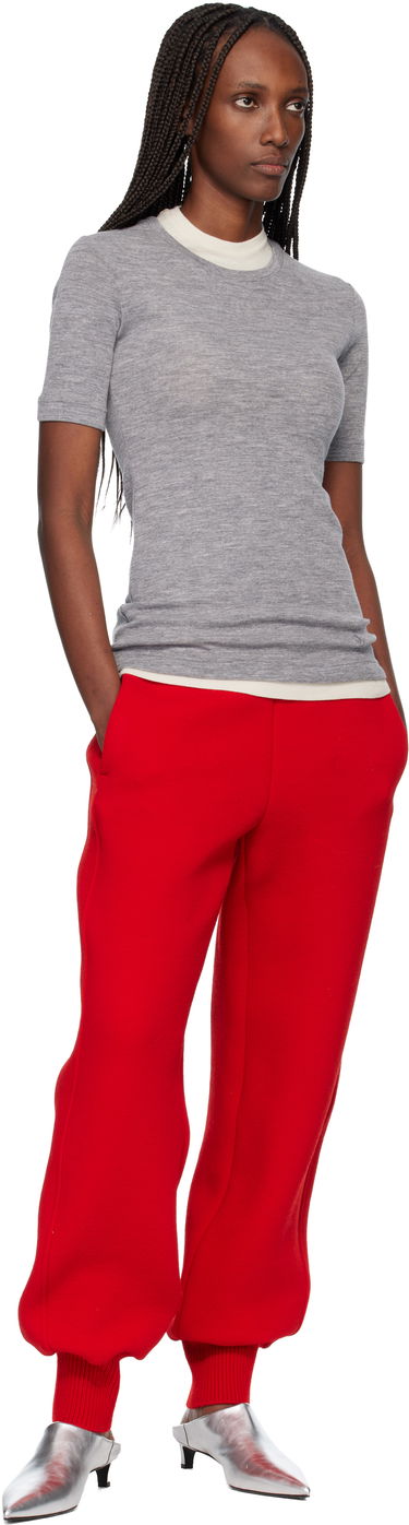 Súprava Jil Sander Lightweight Slub Wool Top Set Šedá | J40FV0114_J20226, 3