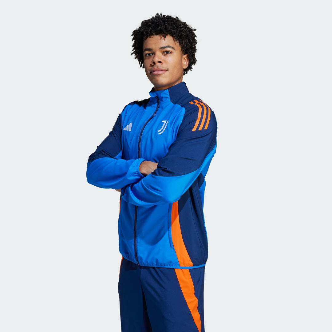 Bunda adidas Performance Juventus Tiro 24 Presentation Track Top Modrá | JE4297, 0