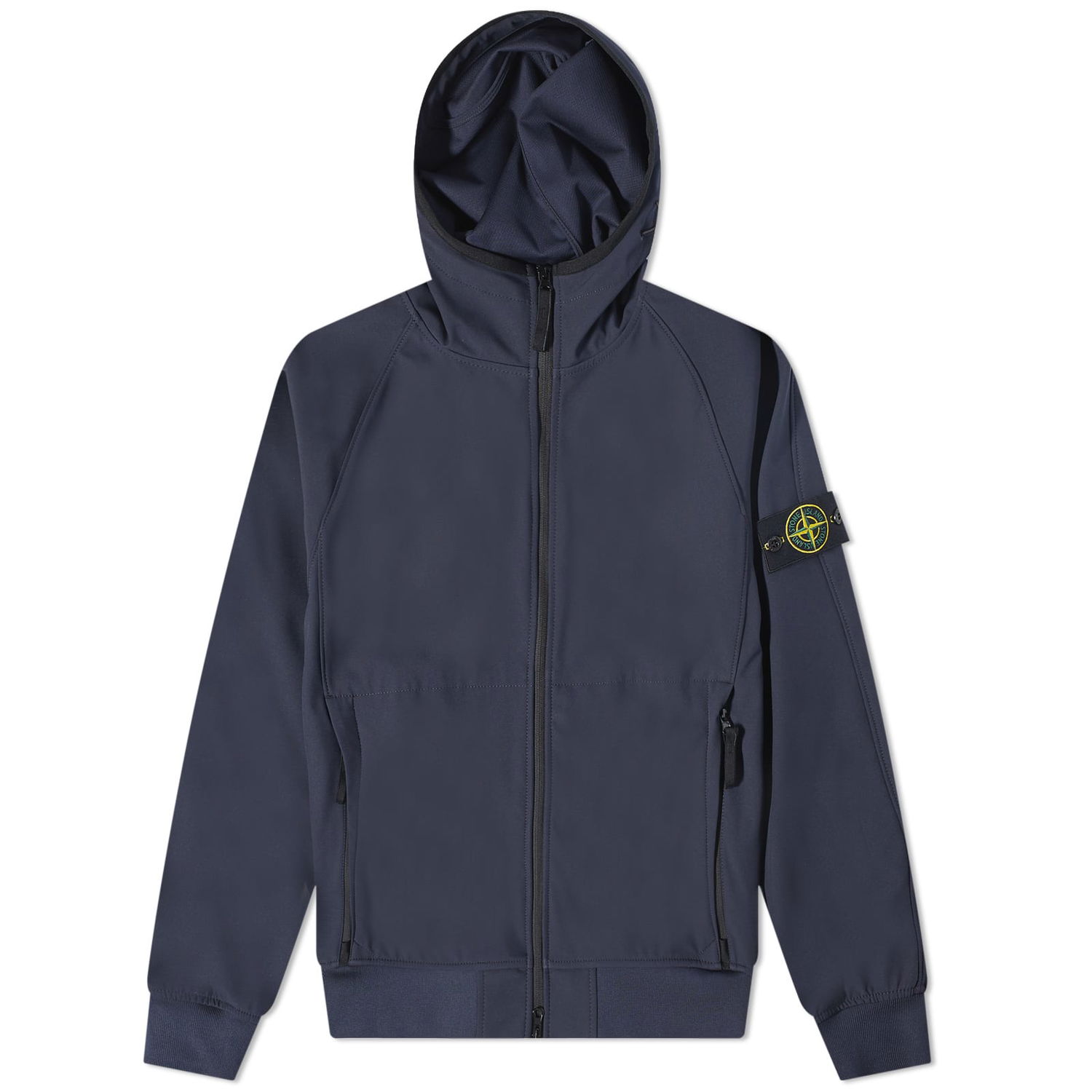 Vetrovka Stone Island Light Soft Shell-R Hooded Jacket Navy | 781540927-V0020, 0