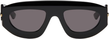 Slnečné okuliare Bottega Veneta Bottega Veneta Ultrathin Shield Sunglasses Čierna | BV1358S-001, 0