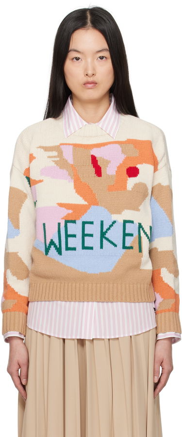 Sveter Max Mara Weekend Max Mara Fabian Knit Sweater Béžová | 2515361181600, 0
