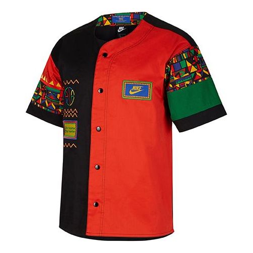 Košeľa Nike Nike Short Sleeve Woven Jacket Rôznofarebný | CU4206-010