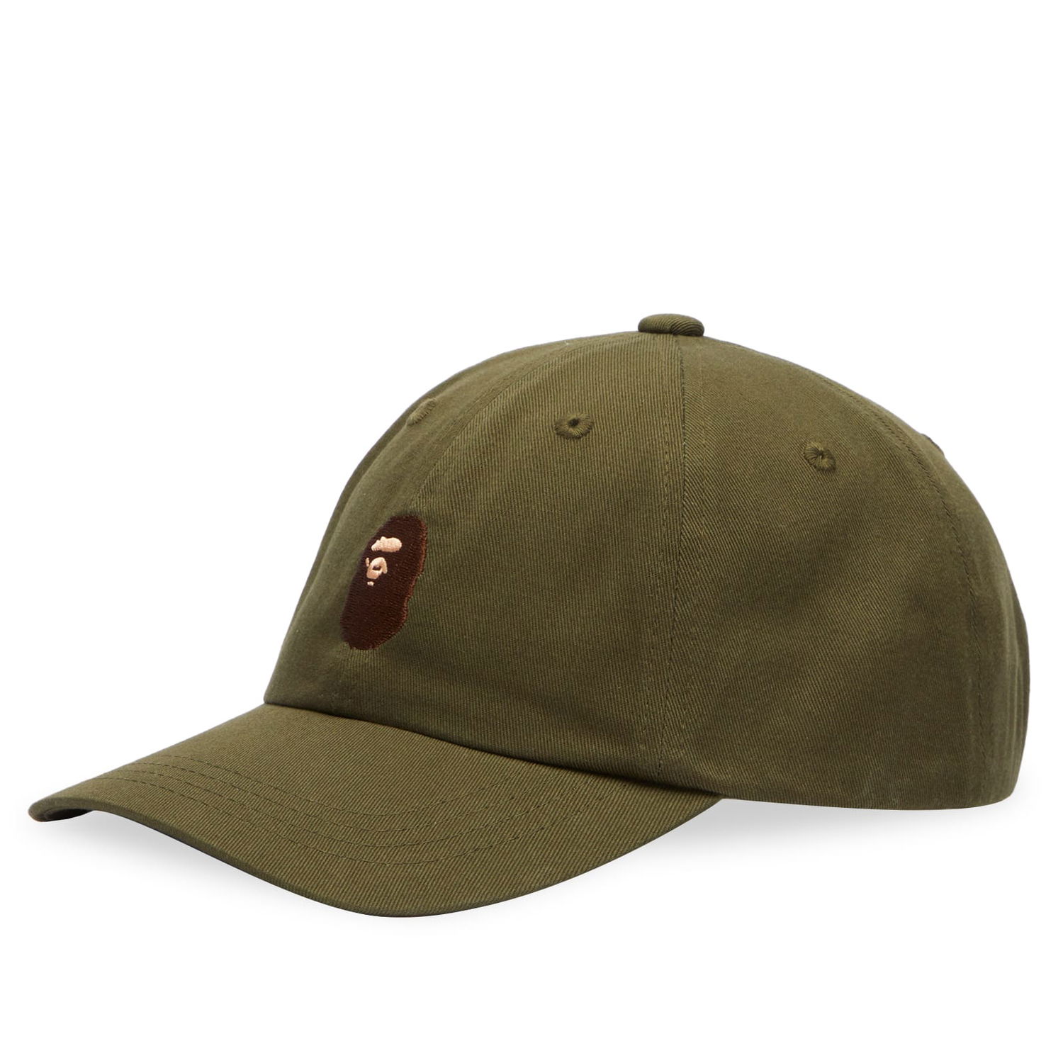 Šiltovka BAPE A Bathing Ape Ape Head Panel Cap Zelené | 001CPK301001M-OLV, 0