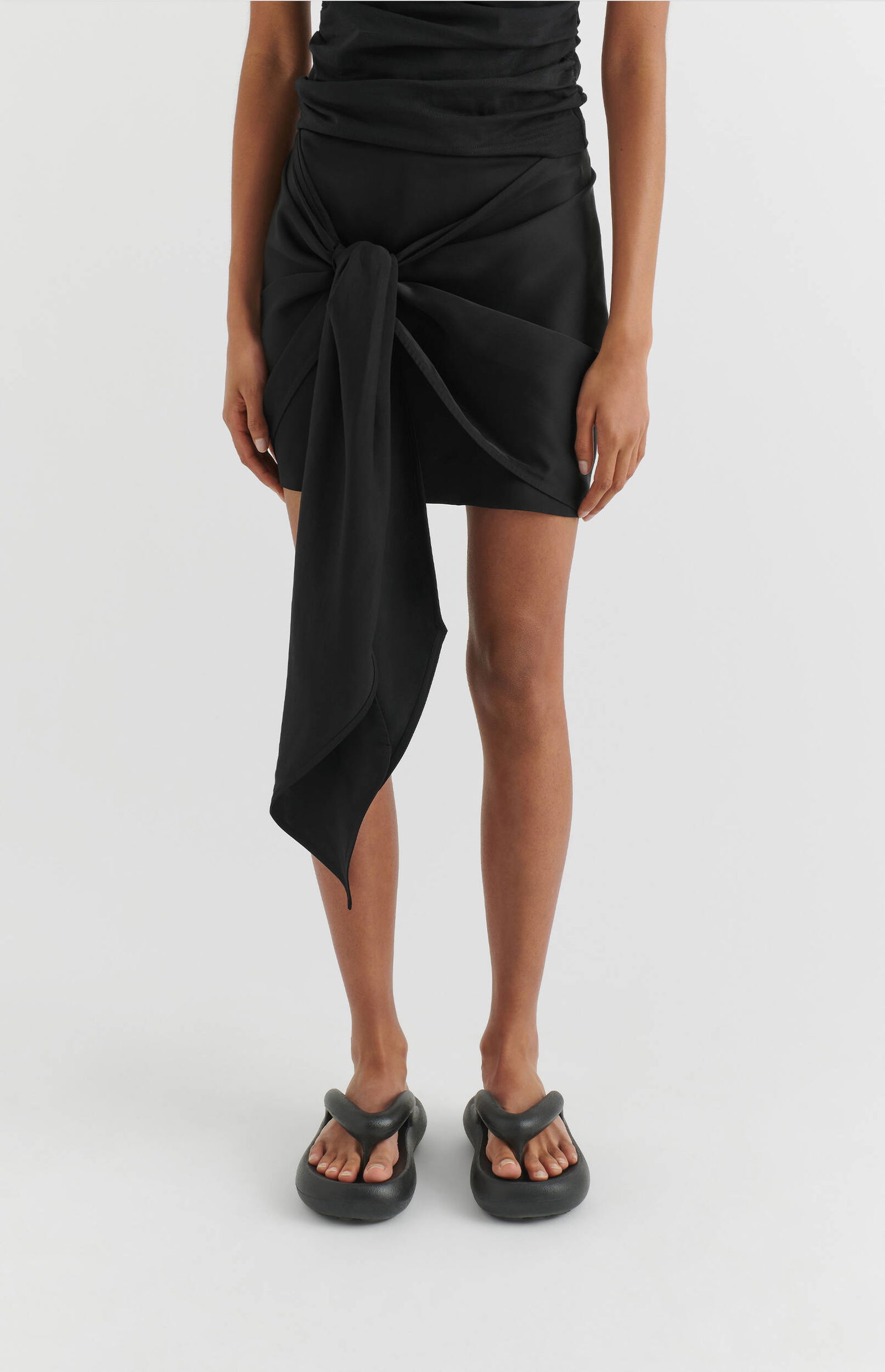 Dione Tie-Front Skirt