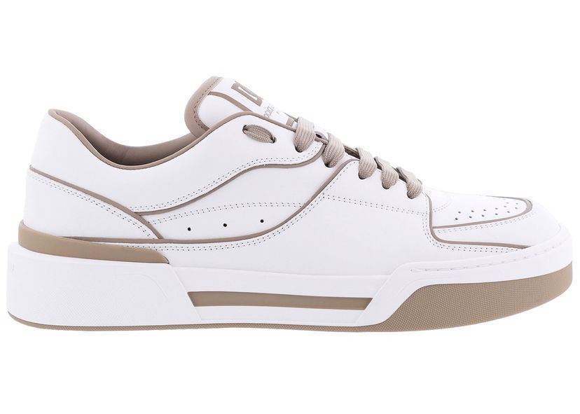 Tenisky a topánky Dolce & Gabbana New Roma White Beige Biela | CS2036.AY953.8Z080