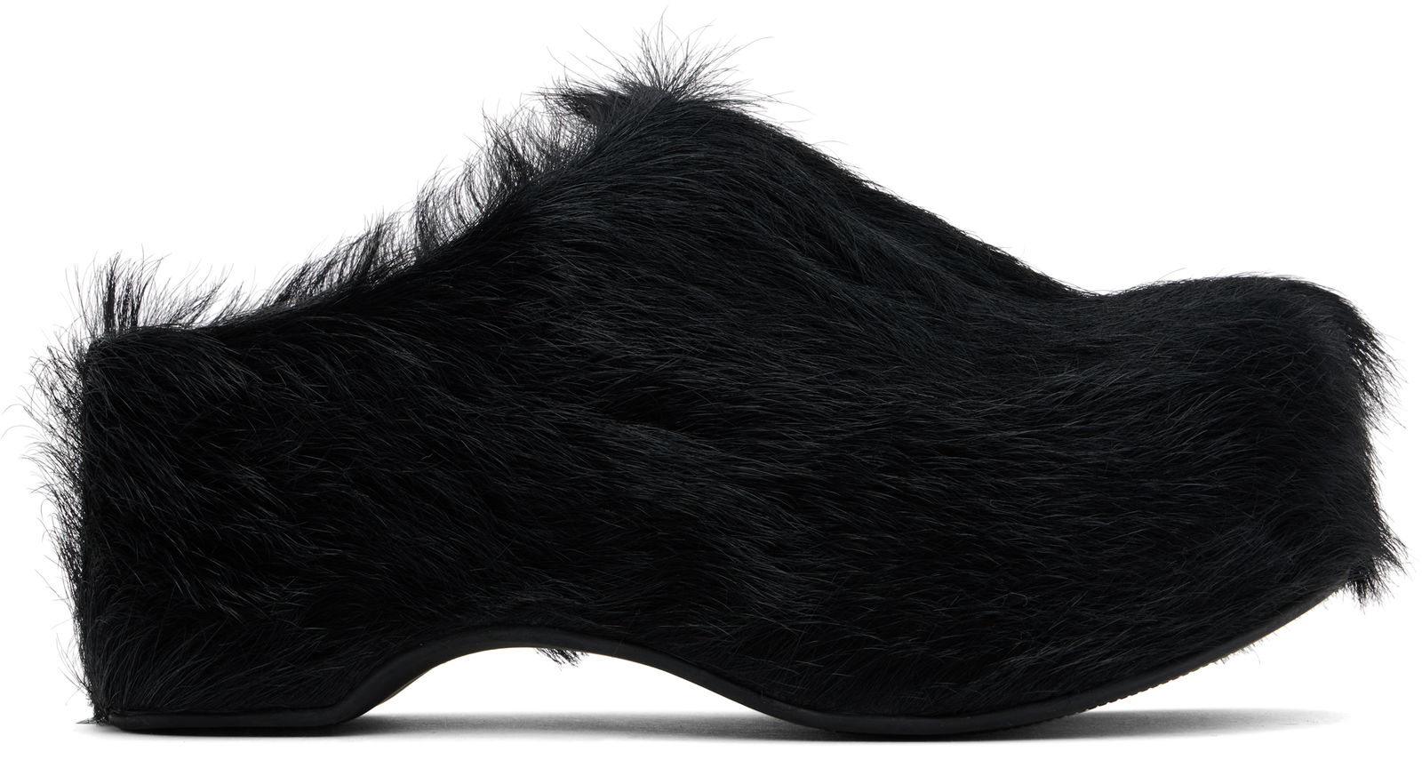 Fur Platform Loafers