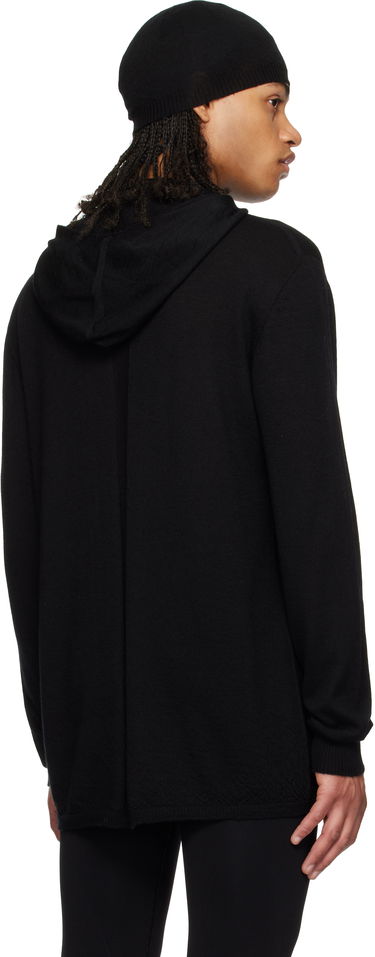 Mikina Rick Owens Rick Owens Hollywood Oversized Long Sleeve Hoodie Čierna | RU01E5623 WS, 2