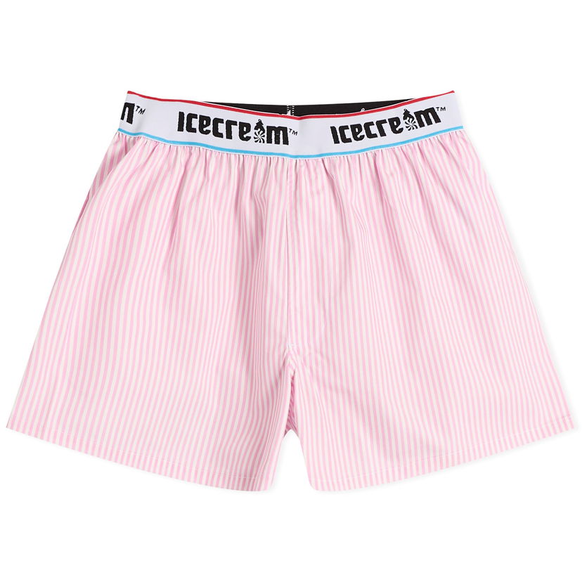 Boxerky BBC IceCream ICECREAM Soft Serve Boxer Shorts, Striped Ružová | ICWW25322-PNK