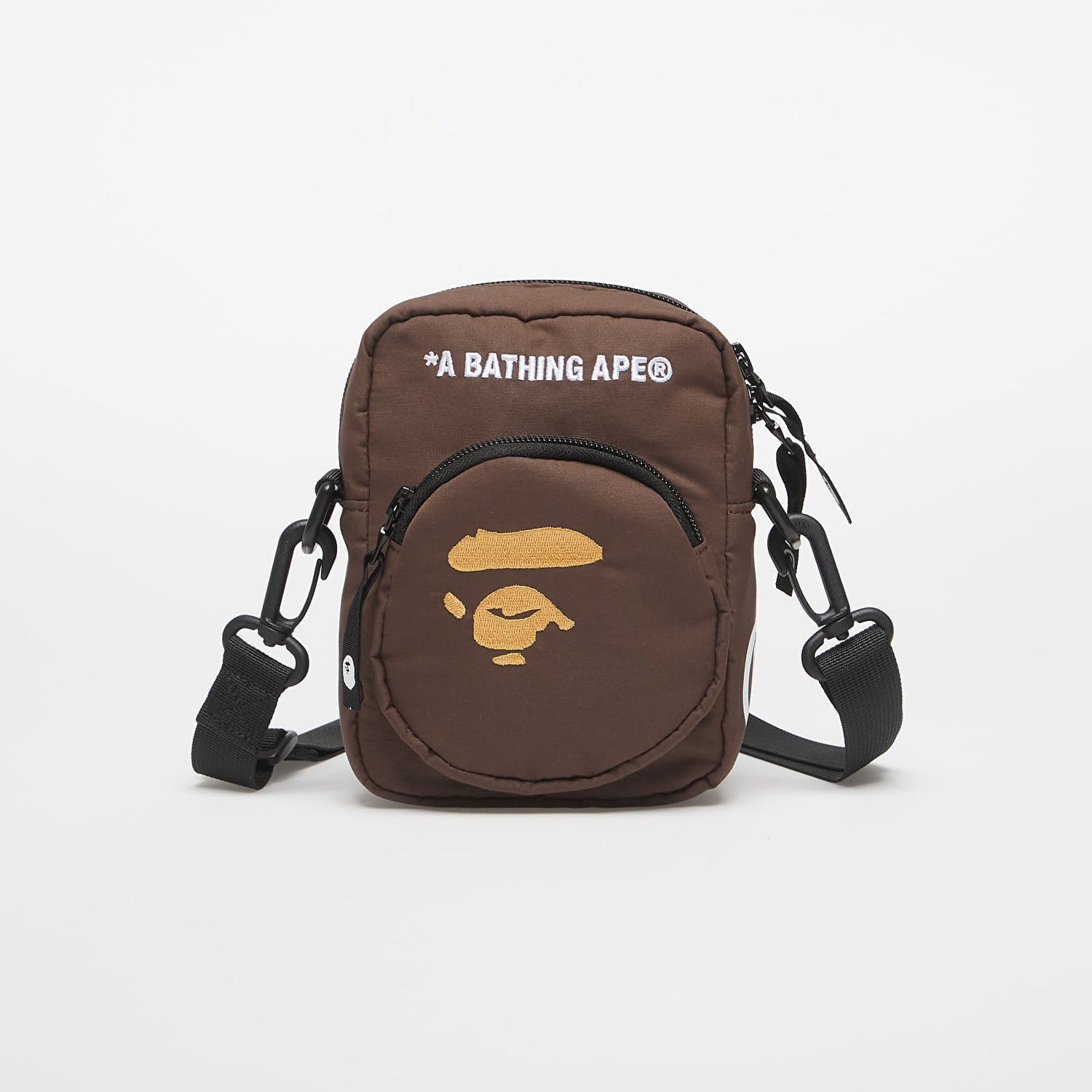 Taška cez rameno BAPE Ape Head Mini Bag Hnedá | 001SGL301006MBRW, 0