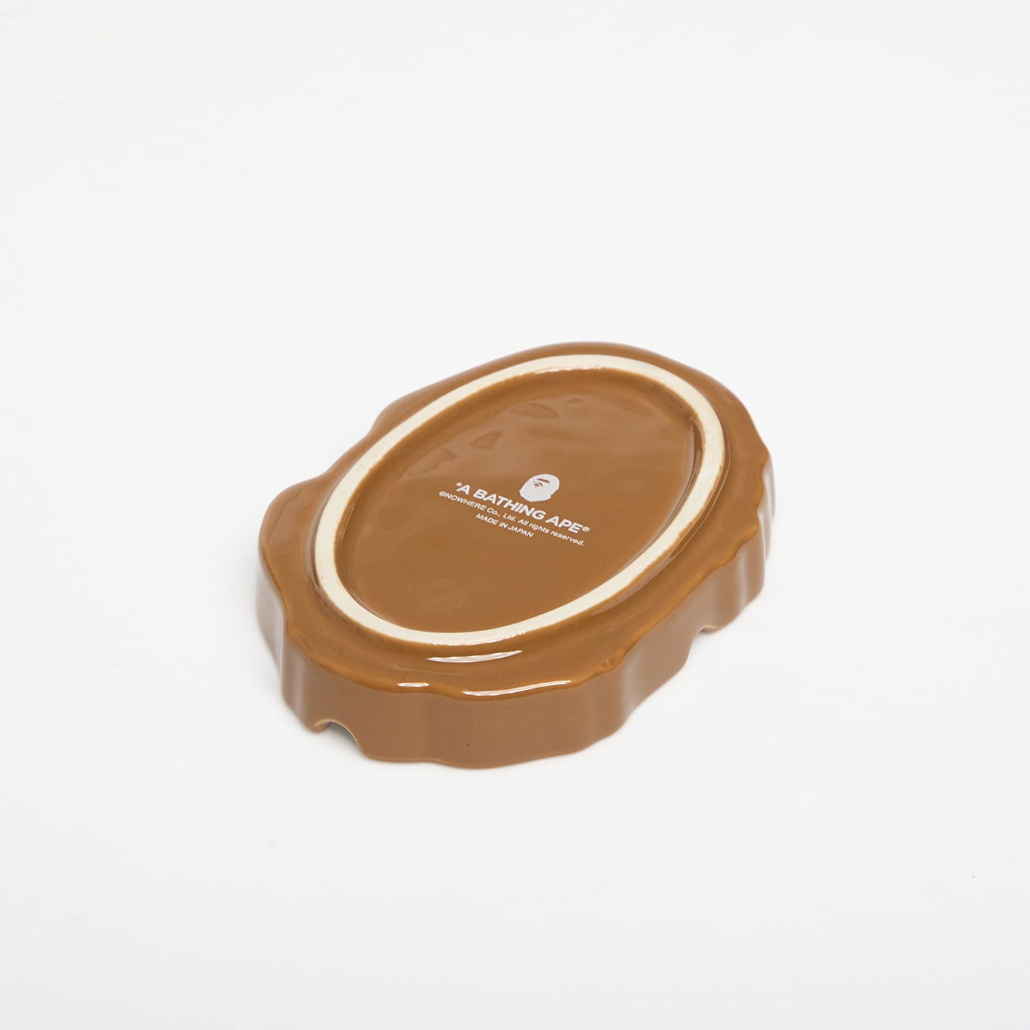 Home decor BAPE Wild Leopard Pattern Ape Head Ashtray Hnedá | 001GDL801010MBEI, 1