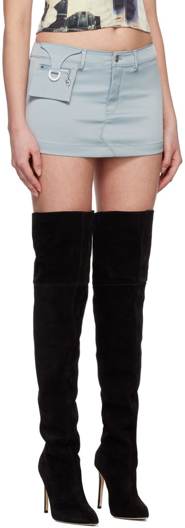 Sukňa Miaou Miaou Hannah Jewett Edition Mac Miniskirt Modrá | 4028GABARO, 1