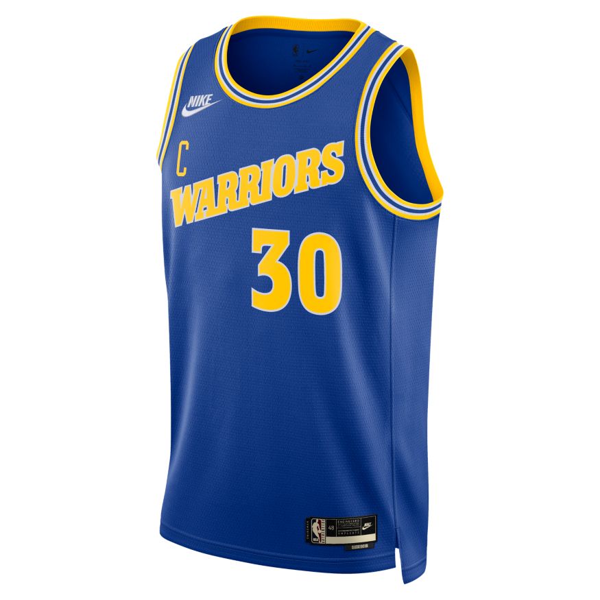 Dres Nike Dri-FIT Golden State Warriors Stephen Curry HWC 2022 Swingman Jersey Navy | DO9446-497, 0